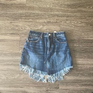 Free People Women’s Denim Skirt